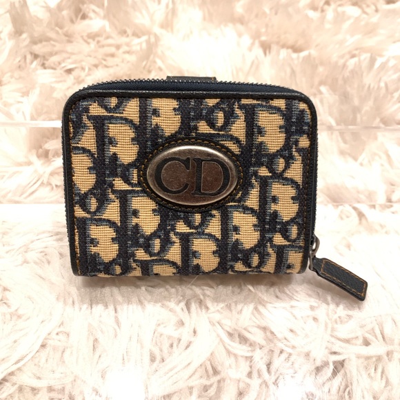Authentic CHRISTIAN DIOR TROTTER WALLET - Picture 1 of 7